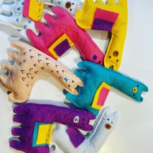 Láma párna varrós csomag