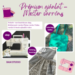 Prémium ajánlat-Mester varrónő