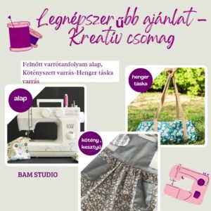 Legnépszerűbb ajánlat – Kreatív csomag