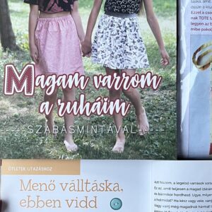 🎁 KEZDŐTŐL A RUHAVARRÁSIG – KARÁCSONYI CSOMAG-Varróskönyvek és Tote bag csomag