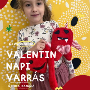 Gyerek Valentin-napi Varró Workshop